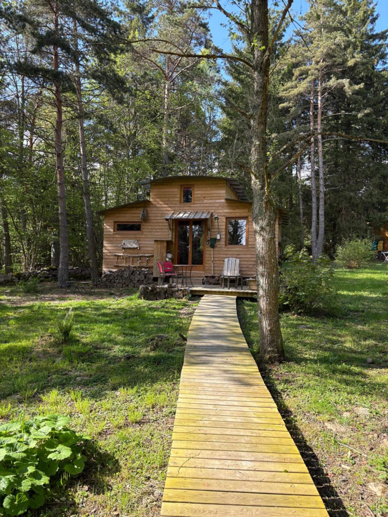 Chalet Cricri avec mezzanine Champclause Extérieur photo