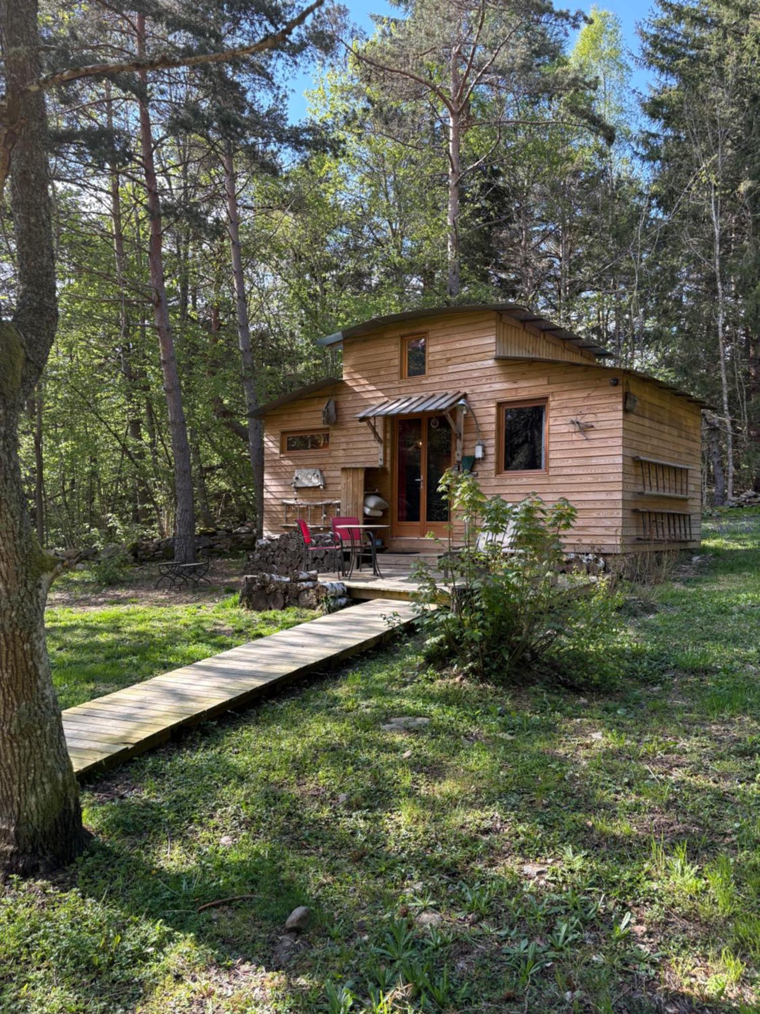 Chalet Cricri avec mezzanine Champclause Extérieur photo